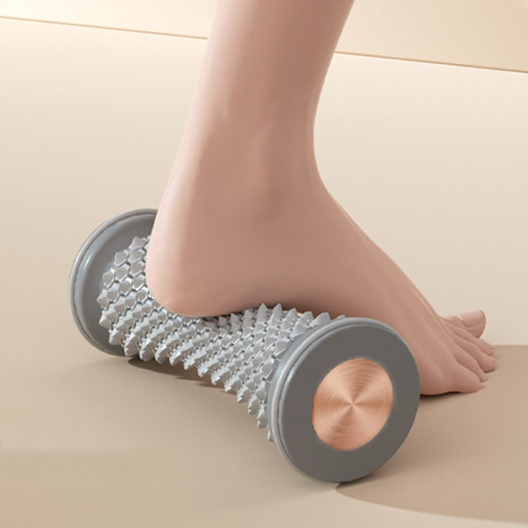 Plantar Fascia Wheel Foot Massager Yoga Roller Arch Trainer(Purple)