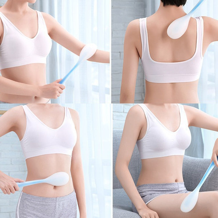 Meridian Points Gua Sha Patting Board Silicone Palm Massage Whacker, Style: Pink 38cm - free shipping - PMC TechLife - Order now!