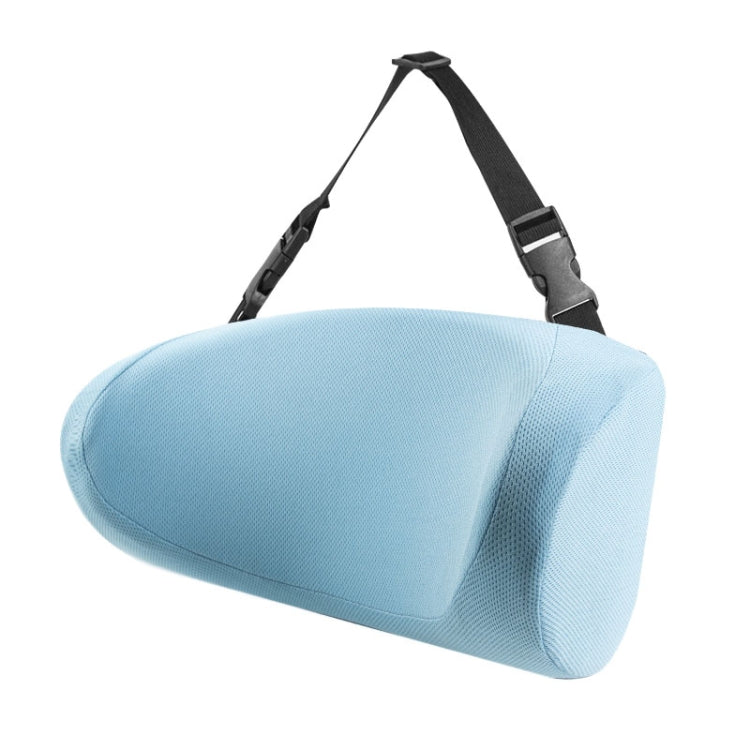Car U-shaped Neck Pillow Soft Headrest Children Car Seat Side Sleeping Pillow(Sky Blue)