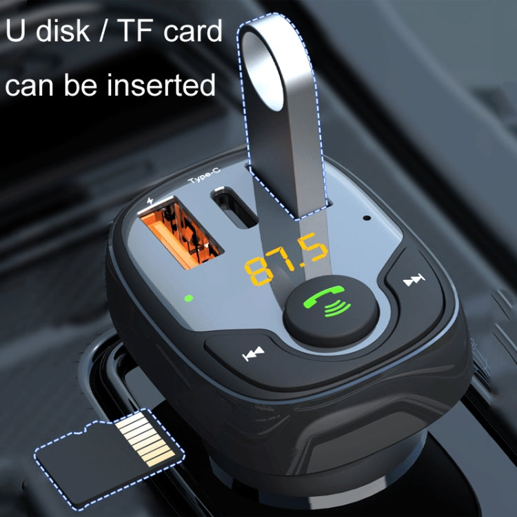 36W Car Bluetooth MP3 Player FM Transmitter Multifunctional Car Charger, Model: S-15PD - Bluetooth Car Kits by PMC TechLife | Online Shopping South Africa | PMC TechLife | Buy Now Pay Later Mobicred