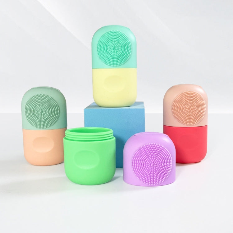 Beauty Capsule Tool Facial Massage Cleansing Silicone Compress Ice Compartment Mold(Purple Green) - free shipping - PMC Jewellery - Order now!