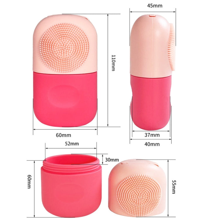 Beauty Capsule Tool Facial Massage Cleansing Silicone Compress Ice Compartment Mold(Purple Green) - free shipping - PMC Jewellery - Order now!