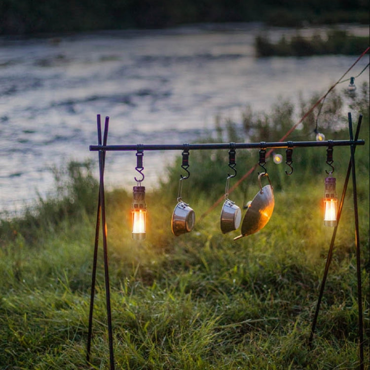 3 in 1 LED Mosquito Repellent Camping Light Magnetic Outdoor Tent Light(W8122 Black)