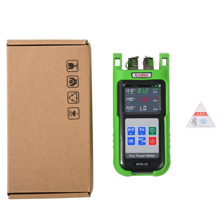 Komshine KPN-35 High Precision PON Optical Power Meter 1310/1490/1550nm Fiber Tester(SC/APC Interface) - free shipping - PMC Jewellery - Order now!