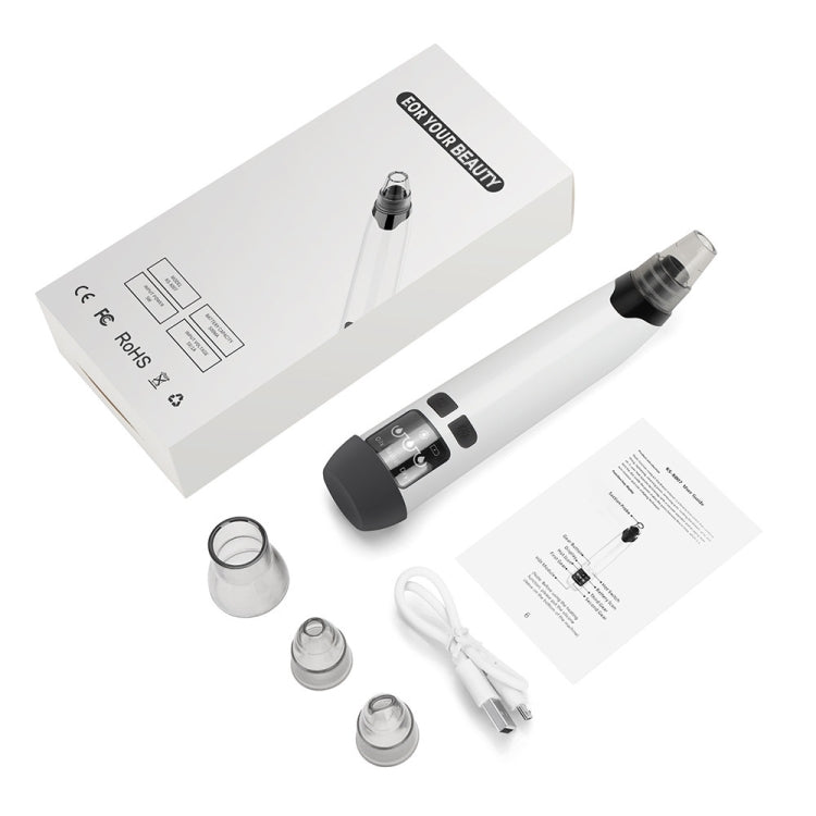 KS-X007 Electric Heating Hot Compress Pore Cleaner Home Facial Blackhead Acne Remover(White) - free shipping - PMC Jewellery - Order now!