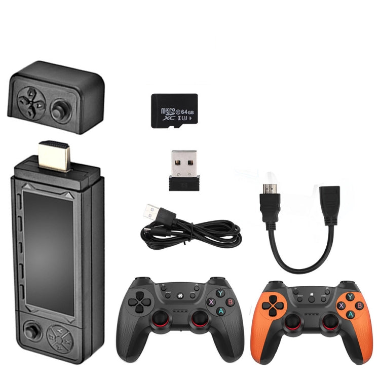 X9 Ultra Video Game Stick Console With 2.4G Double Wireless Controller 256GB 60000+ Games