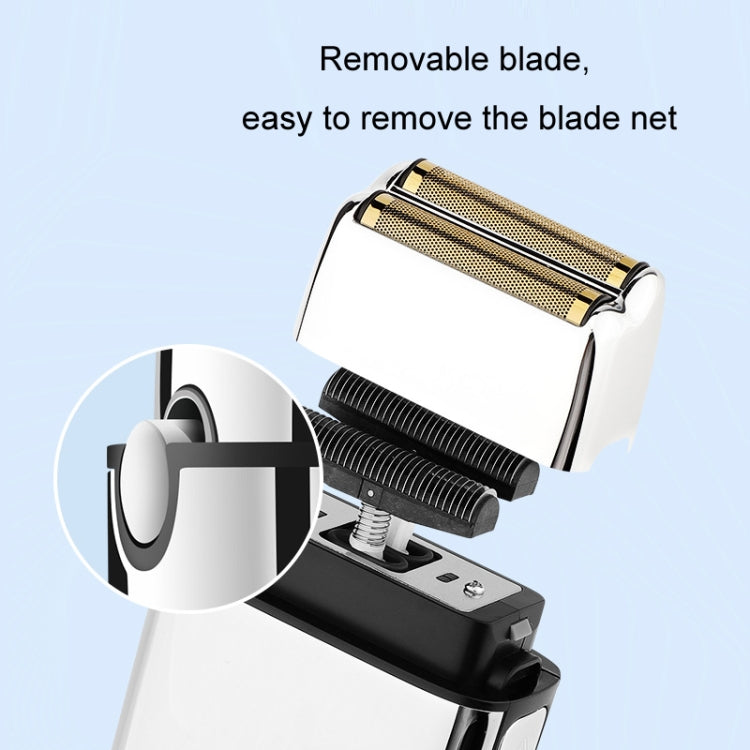3pcs /Set Men Home Hair Salon High-power Hair Clipper(Colorful)