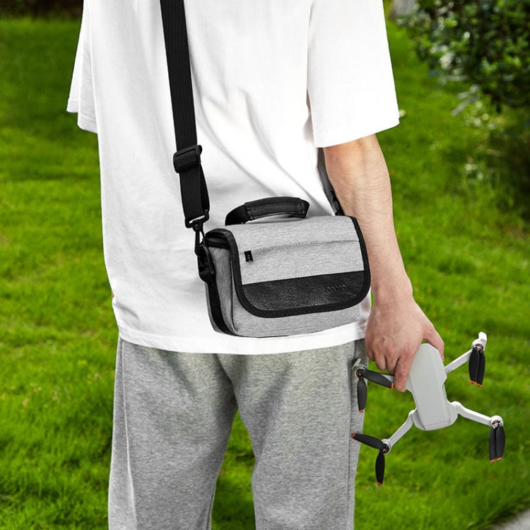 For DJI Mini 4 Pro Baona BN-H016 Portable Waterproof Crossbody Drones Storage Bag(Grey) - free shipping - PMC Jewellery - Order now!
