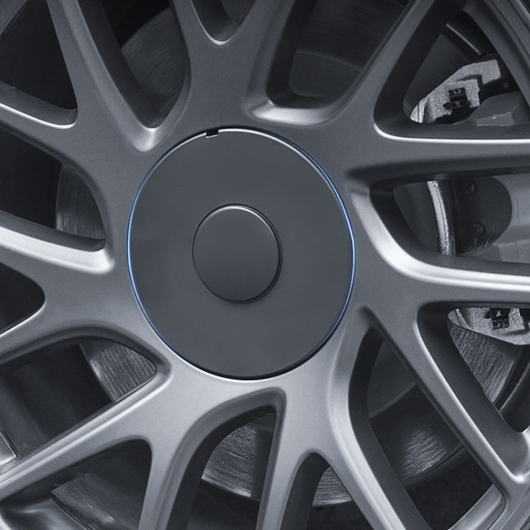 For 2024 Tesla Model 3 4pcs /Set Wheel Center Cover Modification Accessories(Original Car Color)