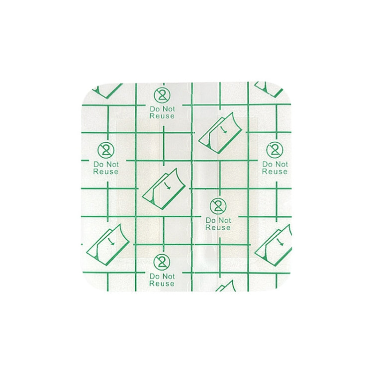 7.5x7.5cm Square Hydrocolloid Dressing Tape Heel Self-Adhesive Blister Patch