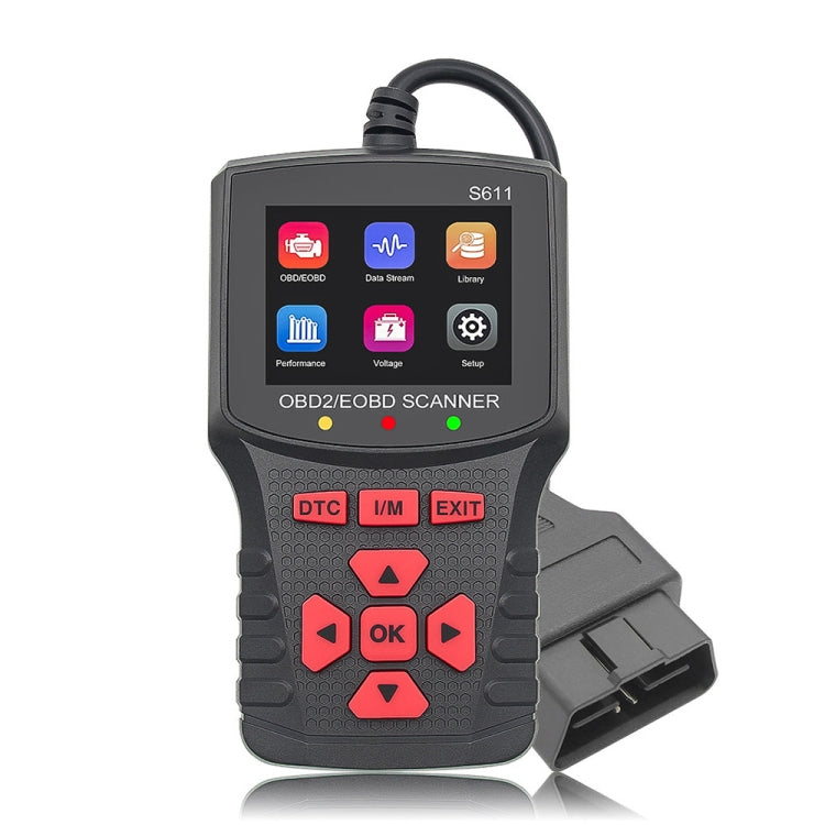 OBD/EOBD Car Handheld Intelligent Tester(S611)