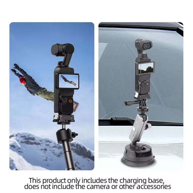 For DJI OSMO Pocket 3 Camera Charging Base Quick Release Mount Adapter With 1/4 Inch Hole, Spec: With Tripod - free shipping - PMC Jewellery - Order now!