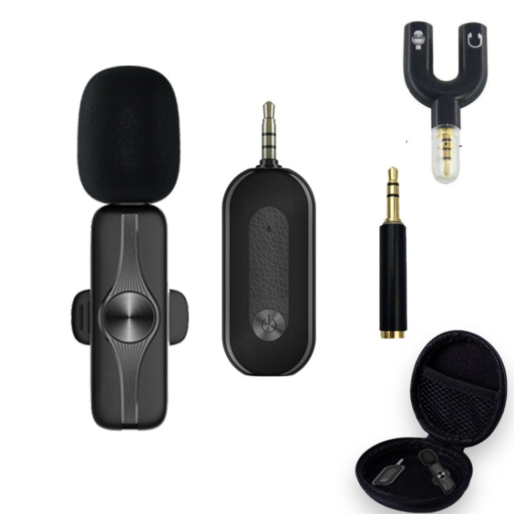 Elebest 3.5mm Wireless Lavalier Microphone Mini Clip-On Mic, Spec: One Drag One Set 2 - free shipping - PMC Jewellery - Order now!