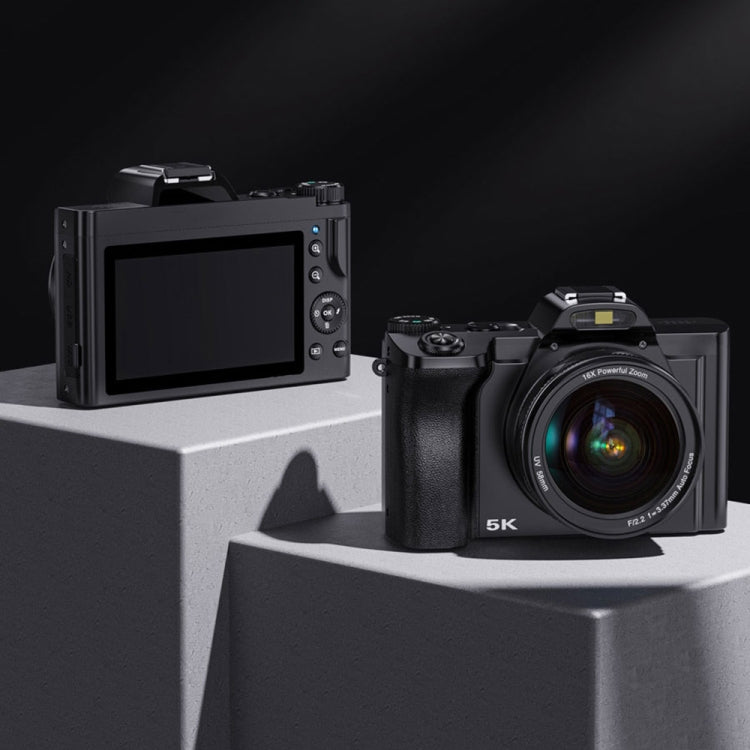 DC-201S 5K/30FPS 3.5-Inch 16X Six-Axis Anti-Shake HD Digital Camera With UV Lens(EU Plug)