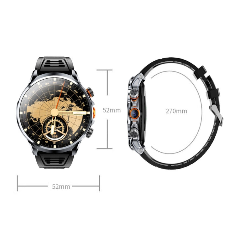 H18 Ultra-Thin Round Ball Screen 1.95 Inch Plug-In Phone Smart Watch 32G(Silver) - Smart Watches by PMC TechLife | Online Shopping South Africa | PMC TechLife | Buy Now Pay Later Mobicred