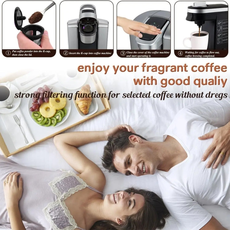 For Keurig Coffee Maker Reusable Mesh Coffee Filter(Black) - Coffee Tools by PMC TechLife | Online Shopping South Africa | PMC TechLife | Buy Now Pay Later Mobicred