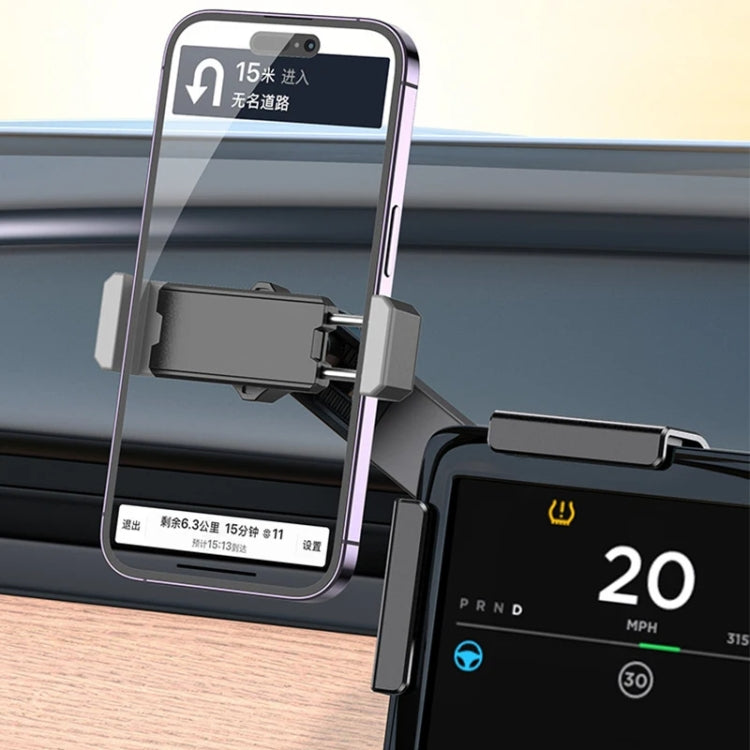 SHUNWEI Car Navigation Screen Floating Mobile Phone Holder, Style: Magnetic Type - free shipping - PMC Jewellery - Order now!