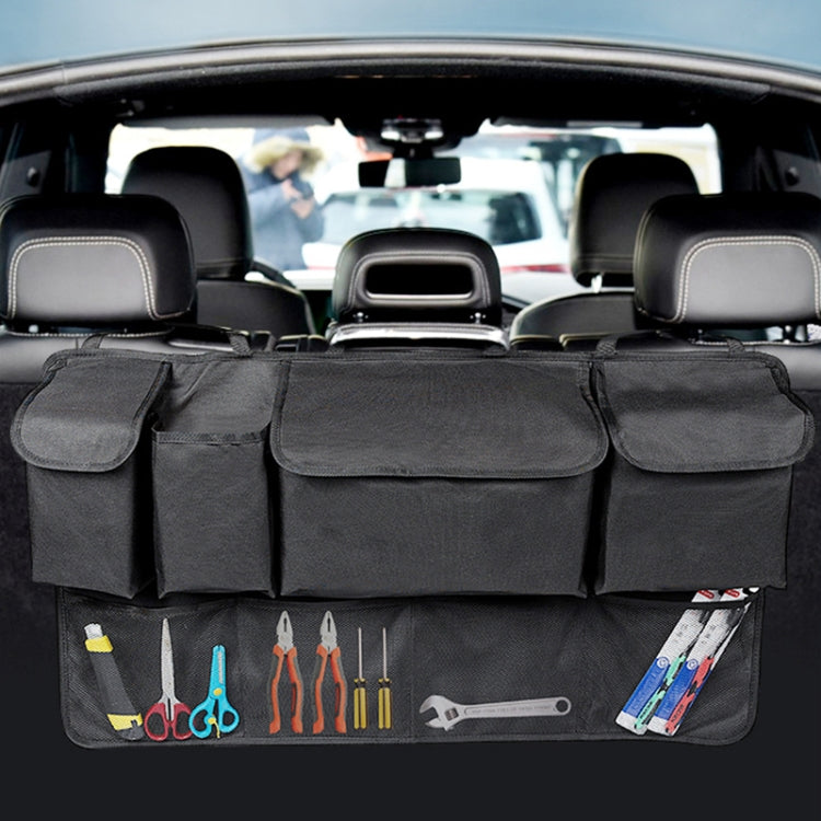 Car SUV Rear Seat Widening Organizing Storage Bag(Black) - Stowing Tidying by PMC Jewellery | Online Shopping South Africa | PMC Jewellery | Buy Now Pay Later Mobicred
