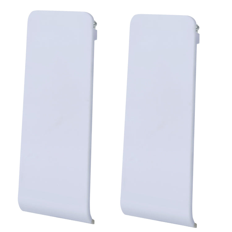 For Nintendo Switch Console 2pcs Replacement Kickstand Back Shell Holder(White) - Holder by PMC Jewellery | Online Shopping South Africa | PMC Jewellery | Buy Now Pay Later Mobicred