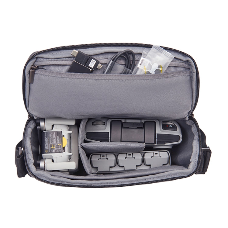 For DJI Mini 4K / Mini 2 SE / Mini 2 Portable Waterproof Shoulder Bag Messenger Bag(Black) - free shipping - PMC Jewellery - Order now!