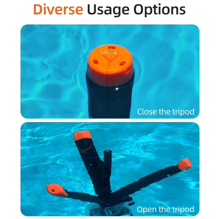 TELESIN 61cm Underwater Buoyancy Bar Retractable Selfie Stick Tripod For GoPro Insta360 DJI OSMO Action Camera - free shipping - PMC Jewellery - Order now!