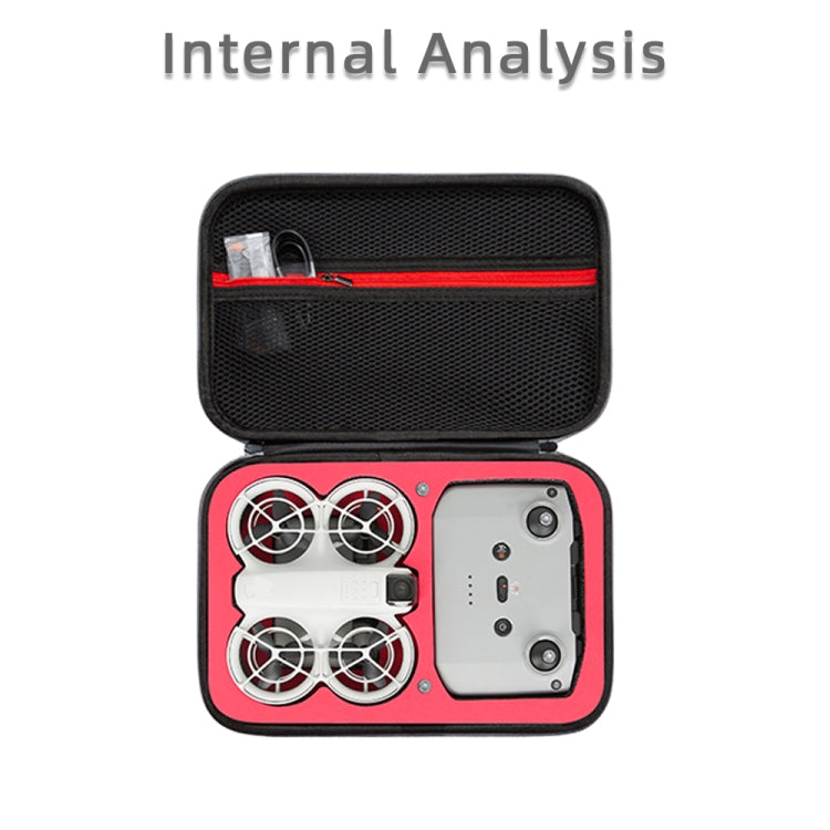 For DJI Neo Fly More Combo Carrying Case Handbag Protective Box(Gray + Red Inner) - free shipping - PMC Jewellery - Order now!