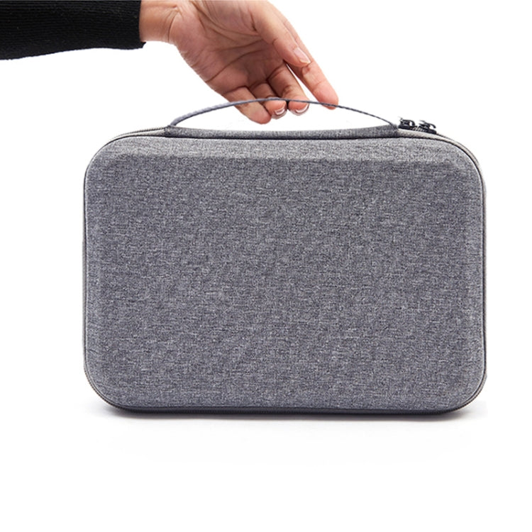 For DJI Neo Fly More Combo Carrying Case Handbag Protective Box(Gray + Black Inner)