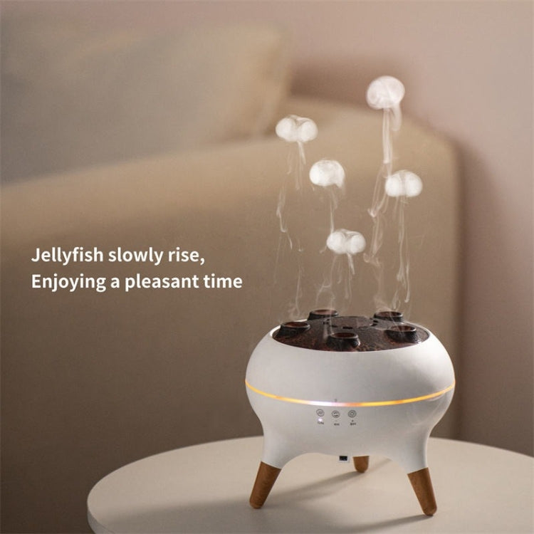 Dynamic Multi-Spray Aromatherapy Diffuser With Colorful Lights Remote Control Humidifier US Plug(V80 Spit Circle Upgrade Model) - free shipping - PMC Jewellery - Order now!