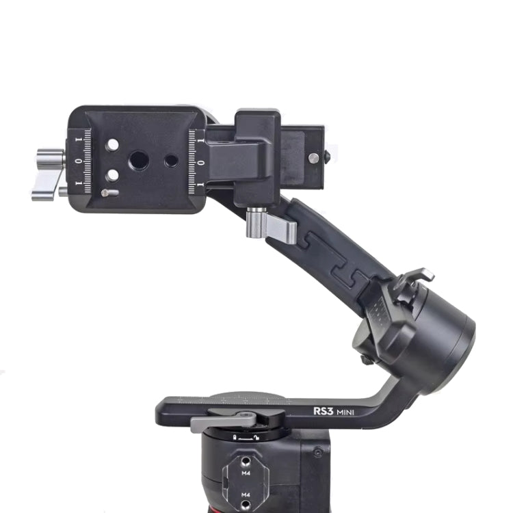 For DJI Ronin RS 3 Pro / RS 3 / RS 2 Vertical Shooting Plate Mount Stabilizer Accessories(Gray) - by PMC Jewellery | Online Shopping South Africa | PMC Jewellery | Buy Now Pay Later Mobicred