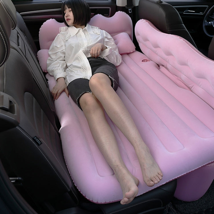 Car Inflatable Bed Multifunctional Outdoor Camping Sleeping Mat, Color: Dark Green