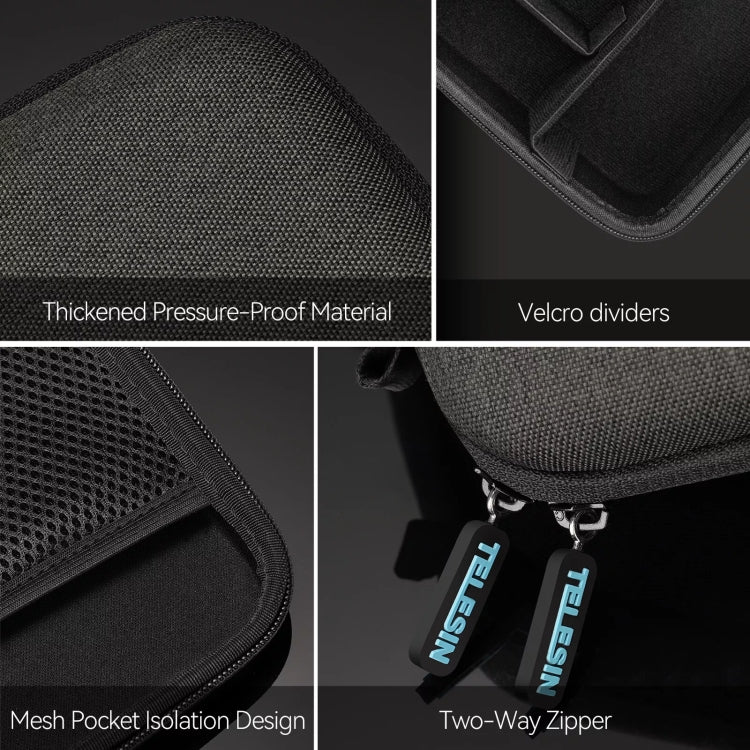 TELESIN Sports Camera Accessories Storage Bag For GoPro HERO / DJI Action / Insta360 etc. - free shipping - PMC Jewellery - Order now!