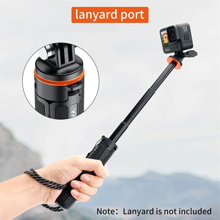 VRIG Action Camera Tripod Selfie Stick 17-51cm Adjustable Extension Pole for Insta360 / DJI Action / GoPro HERO - free shipping - PMC Jewellery - Order now!