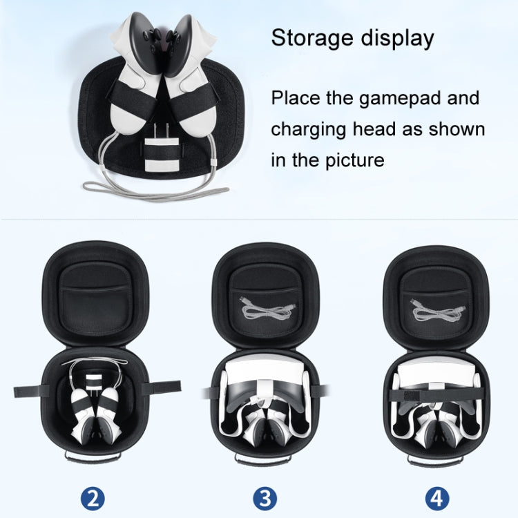 For Meta Quest 3S STARTRC GAMES Oxford Cloth Handheld Storage Bag(Gray) - free shipping - PMC Jewellery - Order now!