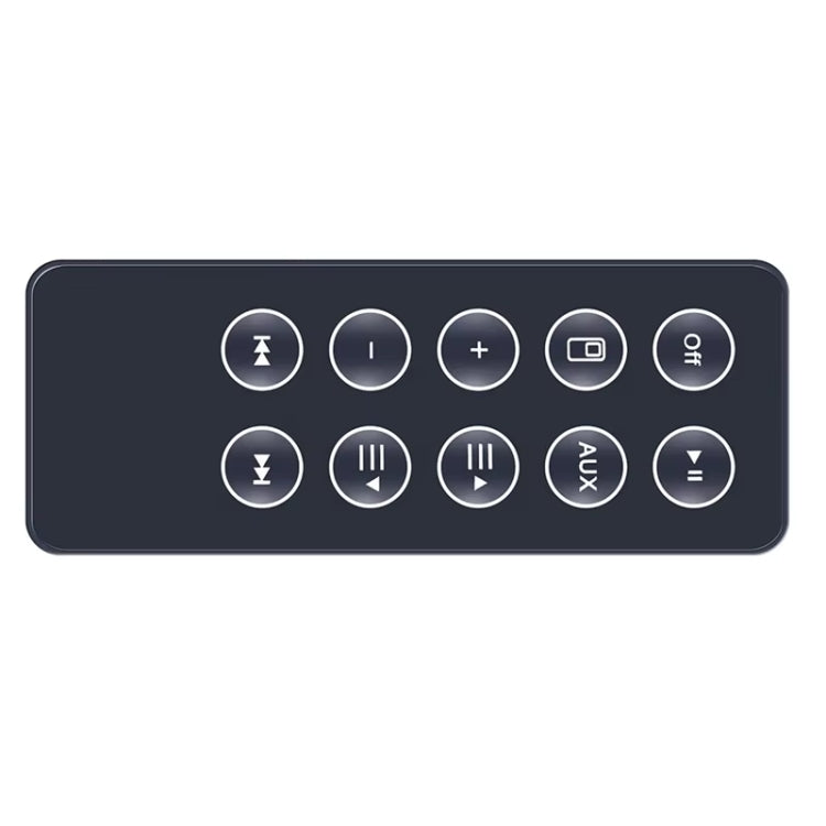 For BOSE SD10 Bluetooth Speaker Remote Control Replacement Parts(Black) - Other Accessories by PMC Jewellery | Online Shopping South Africa | PMC Jewellery | Buy Now Pay Later Mobicred
