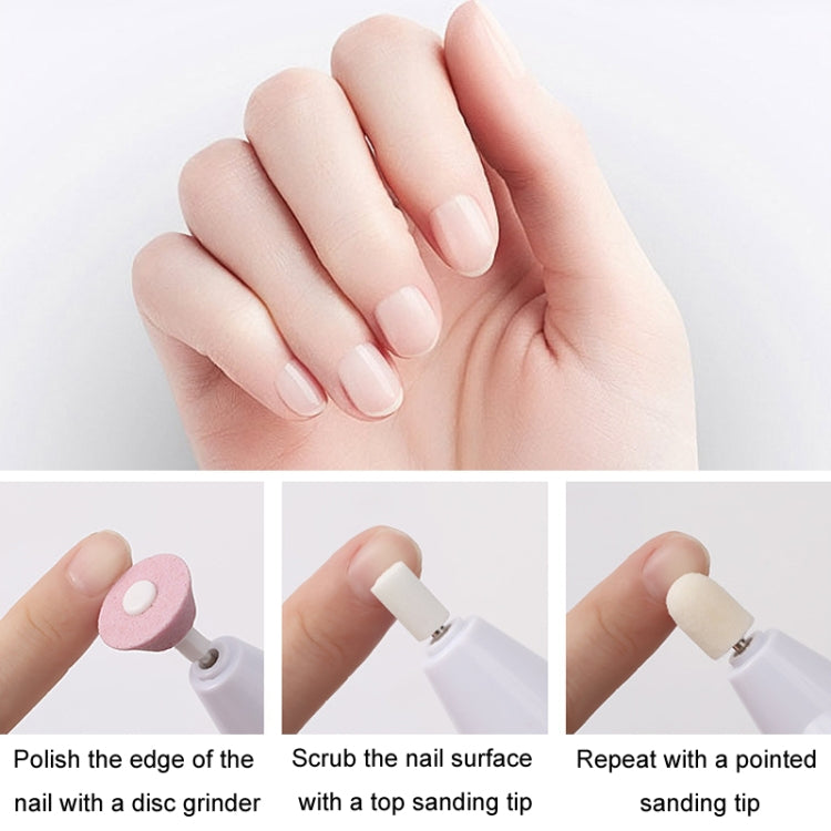 A138-2 Manicure Grinding Heads Set Nail Polishers Accessories Nail Tools - free shipping - PMc TechLife - Order now!