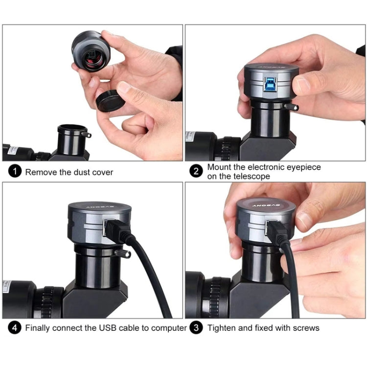 SVBONY SV205 1.25 Inch 8MP USB3.0 Electronic Eyepiece - free shipping - PMC TechLife - Order now!