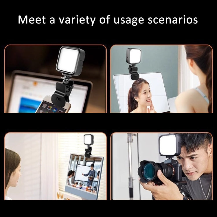 Clip Fill Light with PTZ Video Conference Mobile Phone Camera Photography Lamp, Spec: Rechargable RGB Light - Selfie Light by PMC TechLife | Online Shopping South Africa | PMC TechLife | Buy Now Pay Later Mobicred