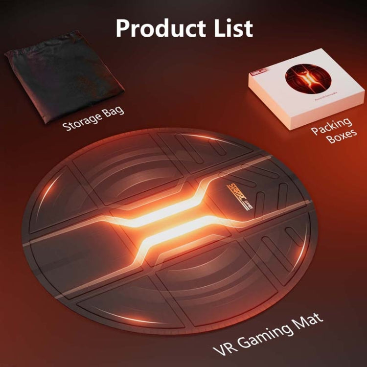 STARTRC GAMES VR Glasses Sport Game Simulation Floor Mat(Orange) - free shipping - PMC Jewellery - Order now!