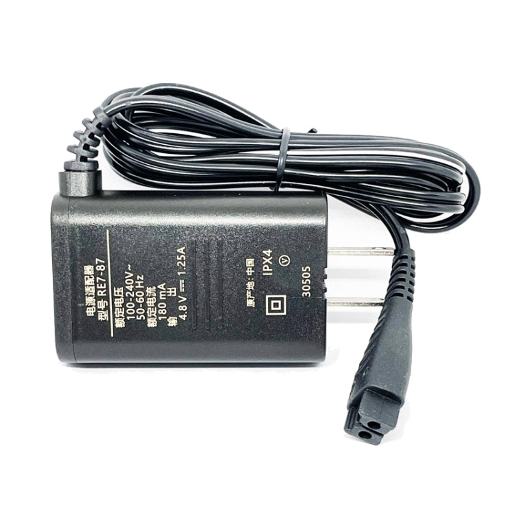 4.8V Charger For Panasonic Electric Shaver RE7-87 / ESLV50 / ESLV54 / ESRT34 / ESLT20, US Plug