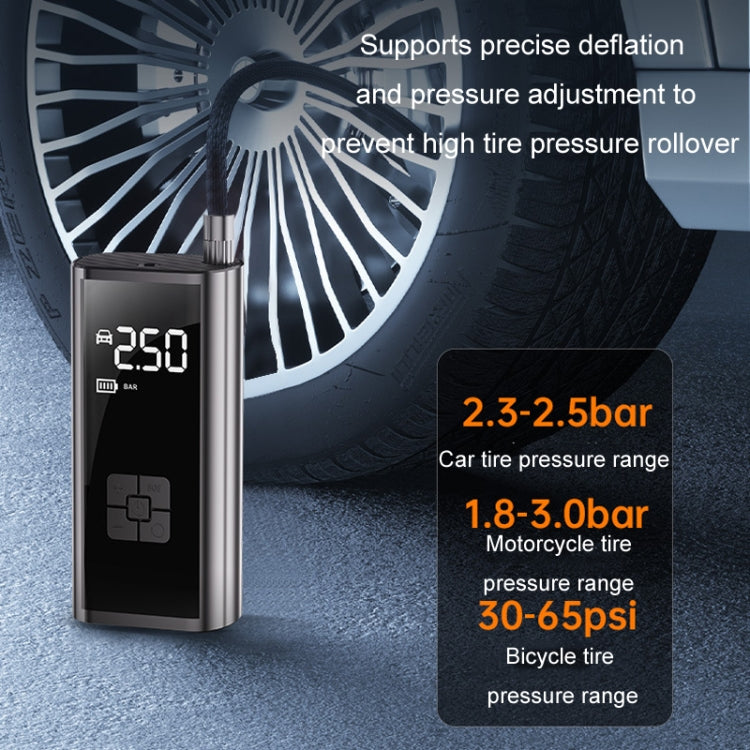 Electric Vehicle Lighting Tire Air Pump Tire Pressure Detection(Wired Model) - free shipping - PMC Jewellery - Order now!