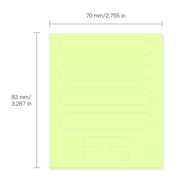 2pcs RCSTQ Drone Universal Luminous Stickers - free shipping - PMC Jewellery - Order now!