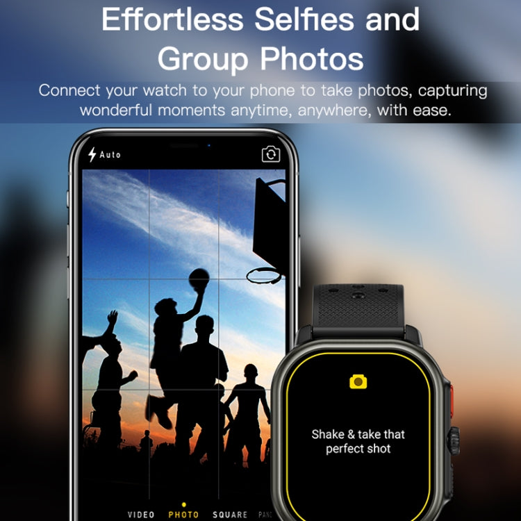 Sports Smart Watch 2.06 Inch Ultra HD AMOLED Screen Bluetooth Talking Watch(White) - Smart Watches by PMC TechLife | Online Shopping South Africa | PMC TechLife | Buy Now Pay Later Mobicred