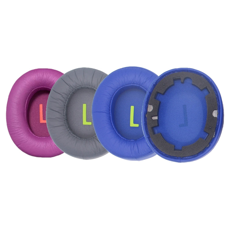 1pair For JBL JR460NC Headphone Leather Sponge Cover Earmuffs(Blue)