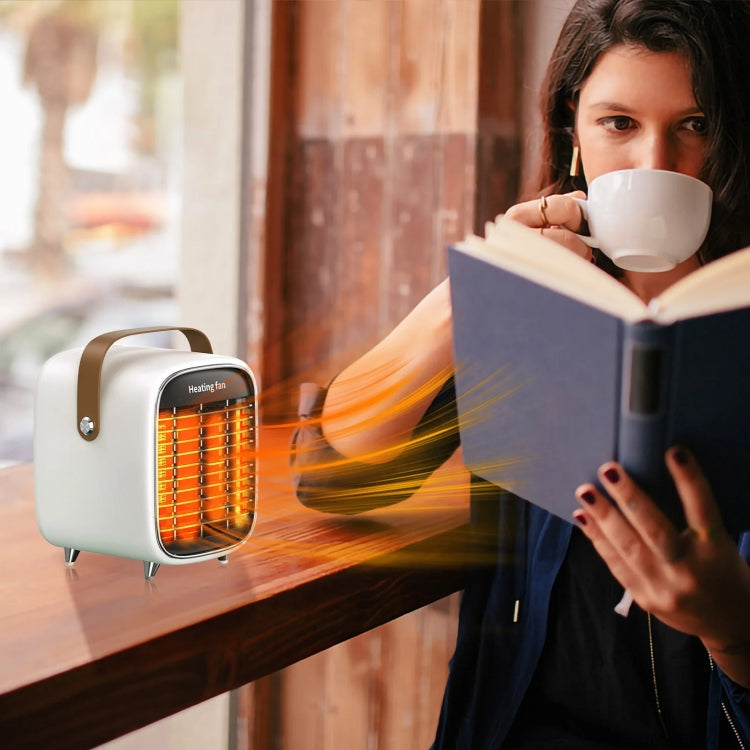 Y36 Mini Portable Desktop Heater Home Office Electric Heater, Color: EU Plug Green - Electric Heaters by PMC TechLife | Online Shopping South Africa | PMC TechLife | Buy Now Pay Later Mobicred