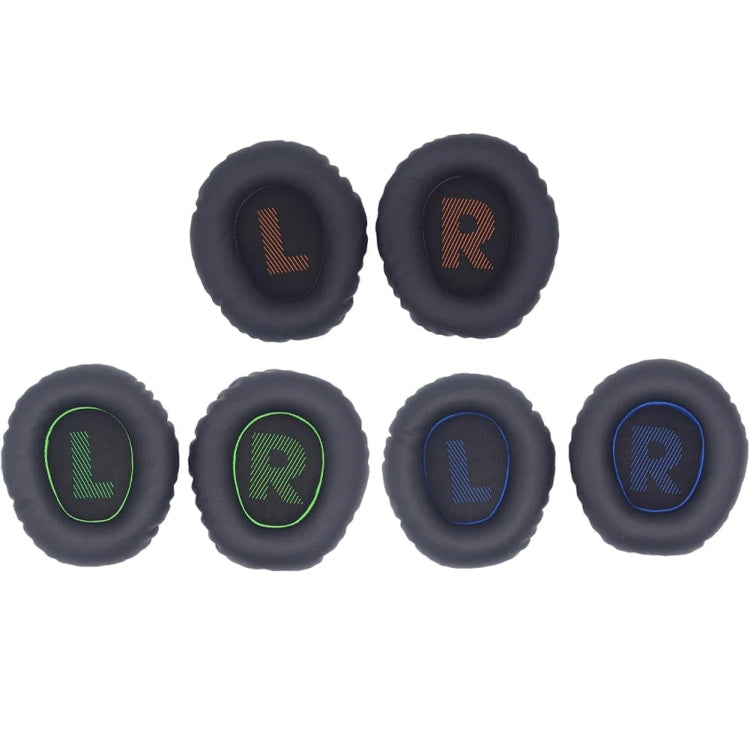 1pair For JBL Quantum 350 / 360 Headphone Leather Sponge Cover Earmuffs(Orange)