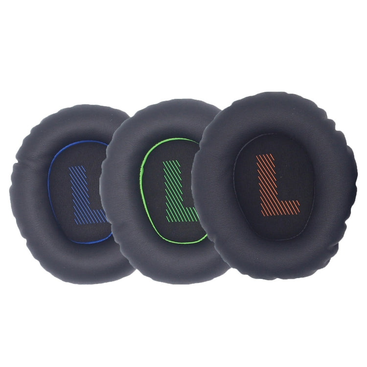 1pair For JBL Quantum 350 / 360 Headphone Leather Sponge Cover Earmuffs(Green)