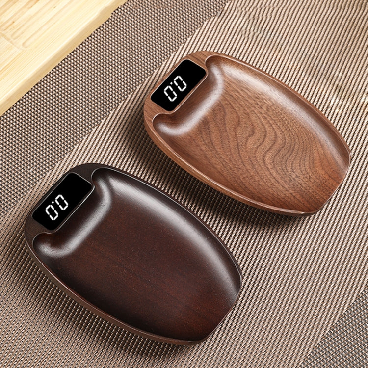 100g/0.1g Wood Electronic Tea Coffee Scale Kitchen Bar Scale(Wood Color)