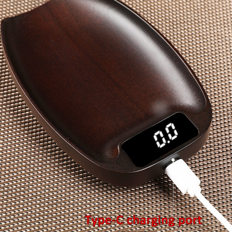 100g/0.1g Wood Electronic Tea Coffee Scale Kitchen Bar Scale(Wood Color)