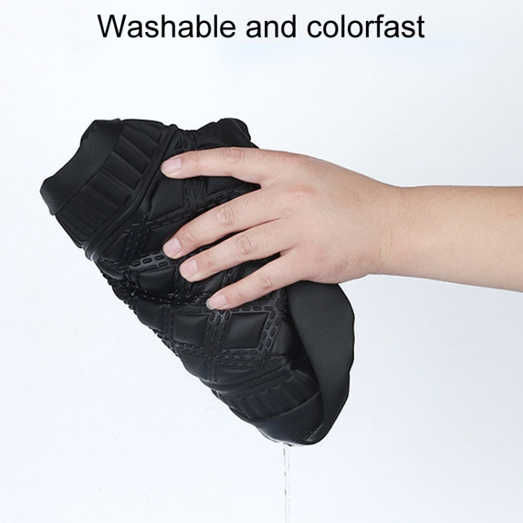 Small Electrical Bike Warm Breathable Non-Slip Cushion Cover(Brown)