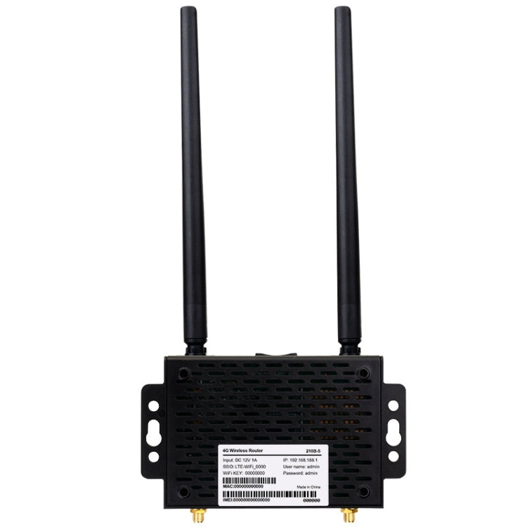 4G Wireless Plug-in Router Detachable Extension Antenna LTE Monitoring Network WiFi Hotspot, EU Plug(Black) - Wireless Routers by PMC Jewellery | Online Shopping South Africa | PMC Jewellery | Buy Now Pay Later Mobicred